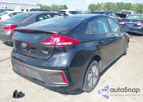 2019 Hyundai Ioniq Hybrid Blue из США, поврежденный, VIN KMHC65LC6KU166853